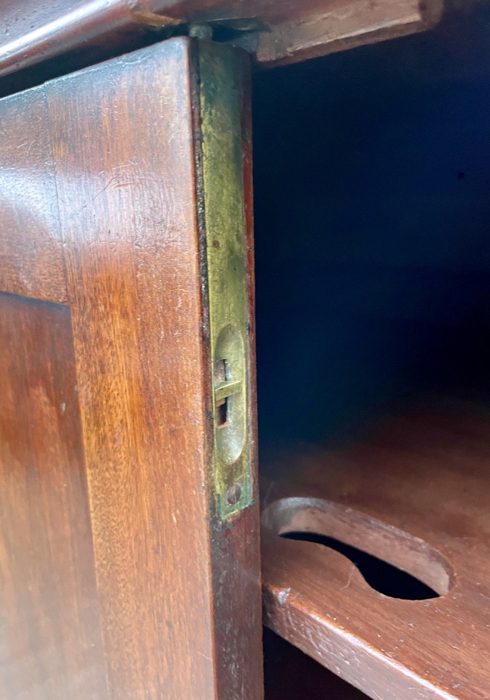 Victorian Mahogany Linen Press Cupboard View XVI