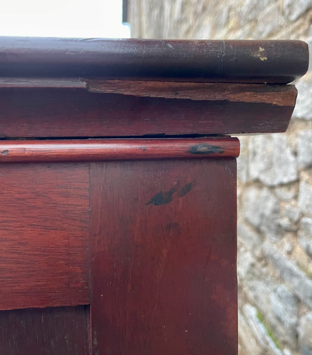 Victorian Mahogany Linen Press Cupboard View XIX