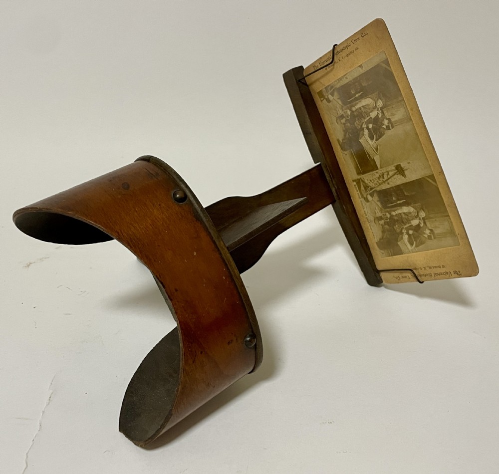 Antique Stereoscopic Viewer and Cards View III