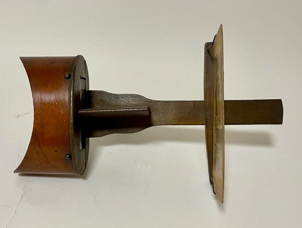 Antique Stereoscopic Viewer and Cards View VIII