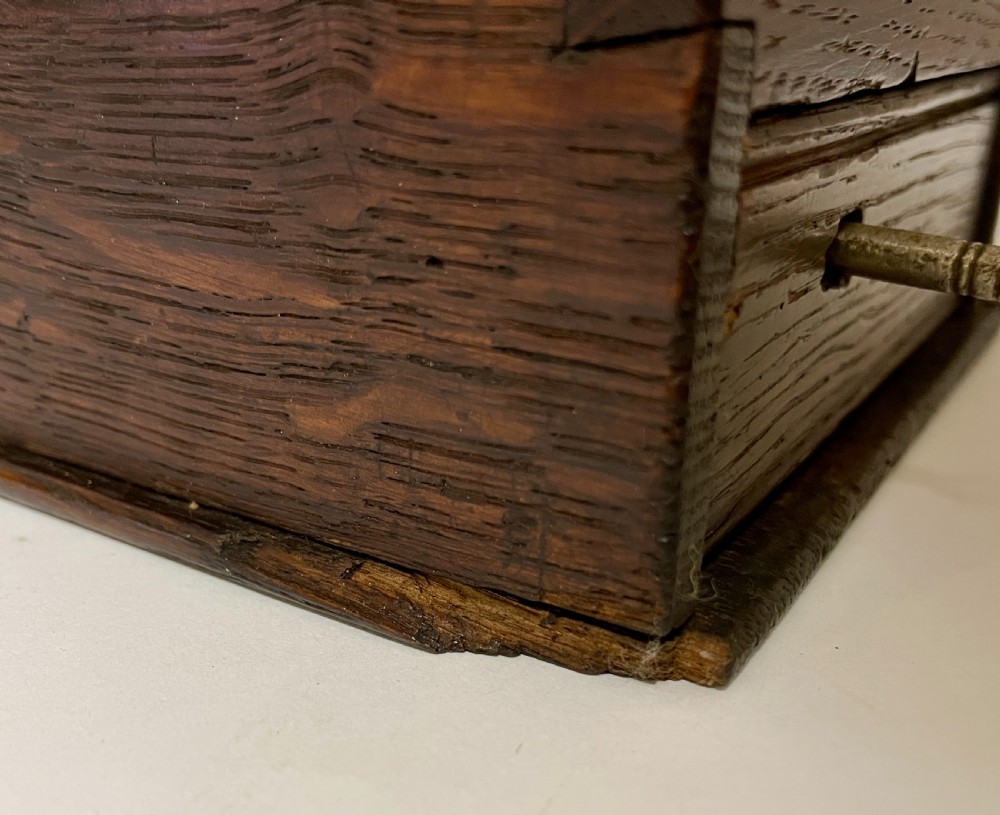 Antique Church Collection Pot with Key View XI