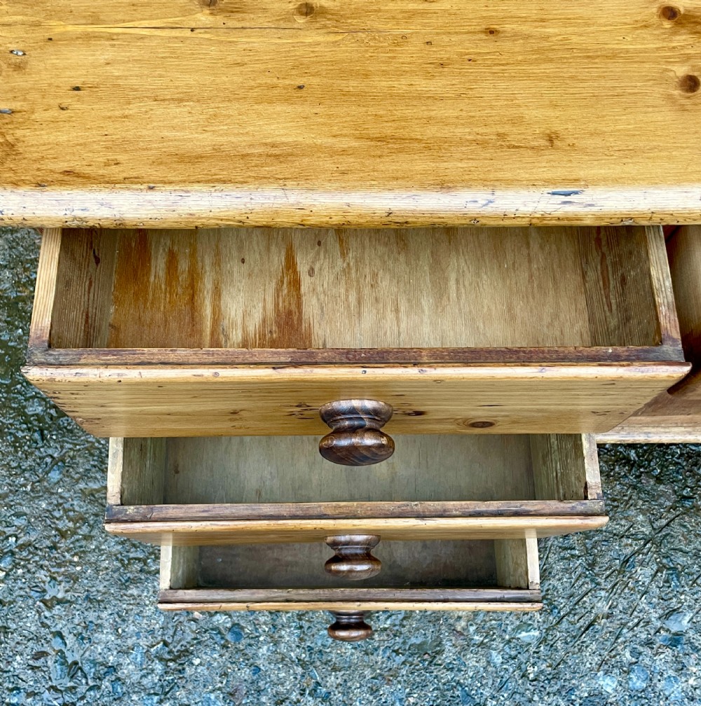 Antique Stripped Pine Sideboard View V