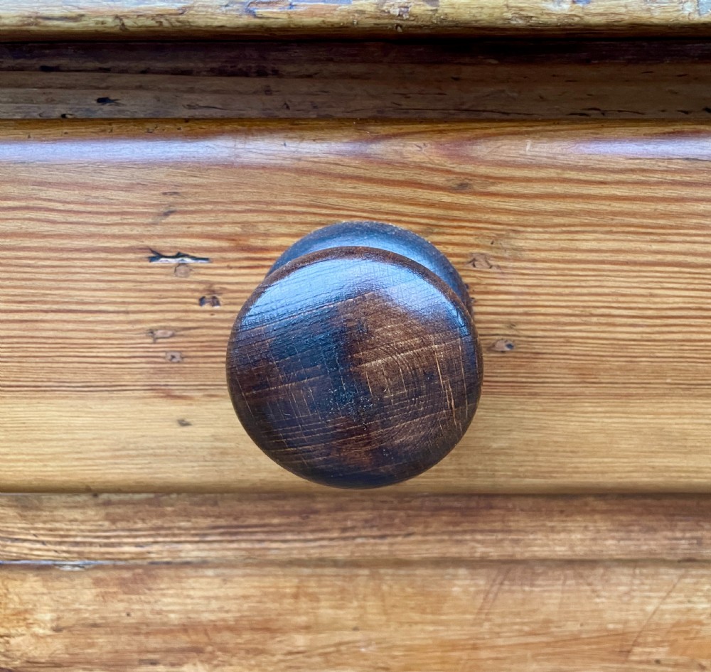 Antique Stripped Pine Sideboard View VII