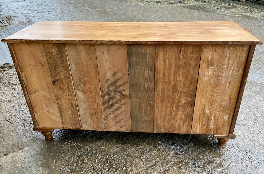 Antique Stripped Pine Sideboard View XIV