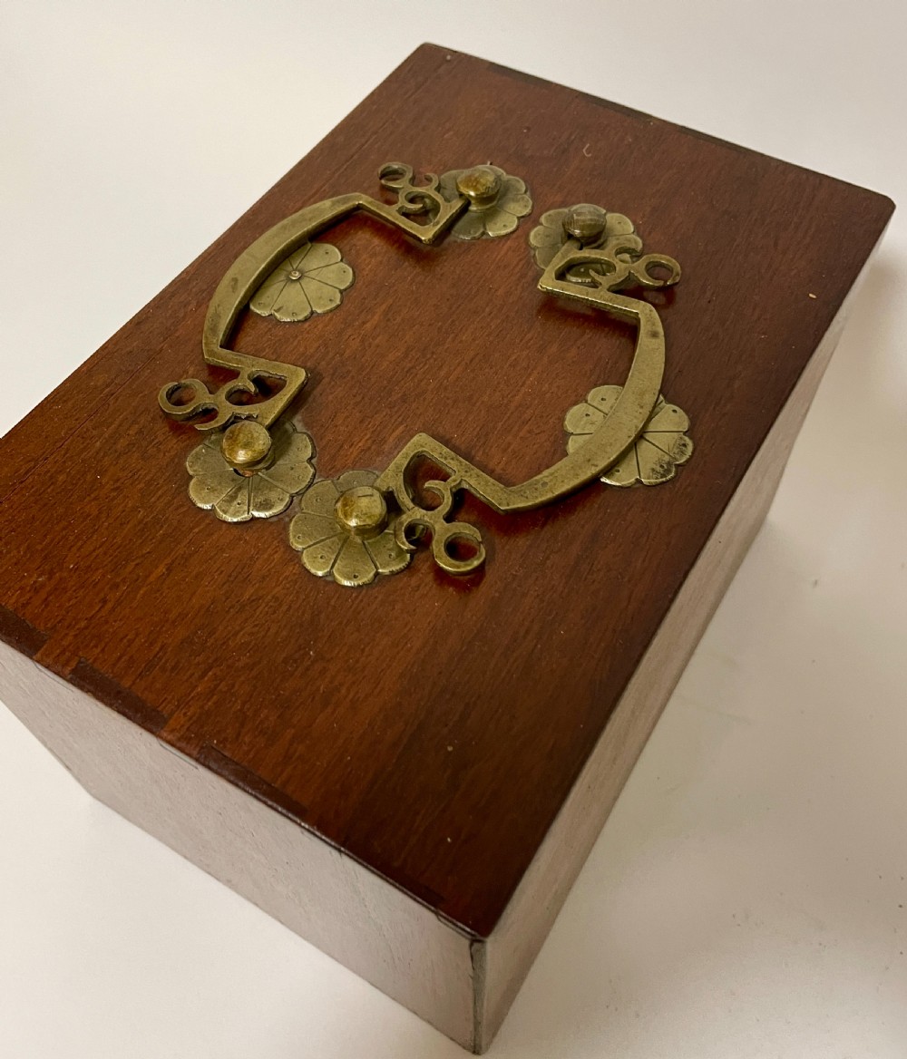 Vintage Bone and Bamboo Mahjong Set View IV