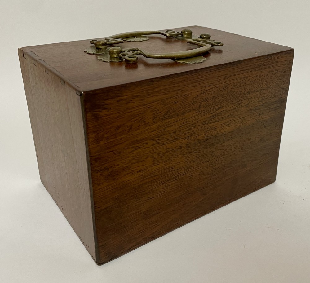 Vintage Bone and Bamboo Mahjong Set View XX