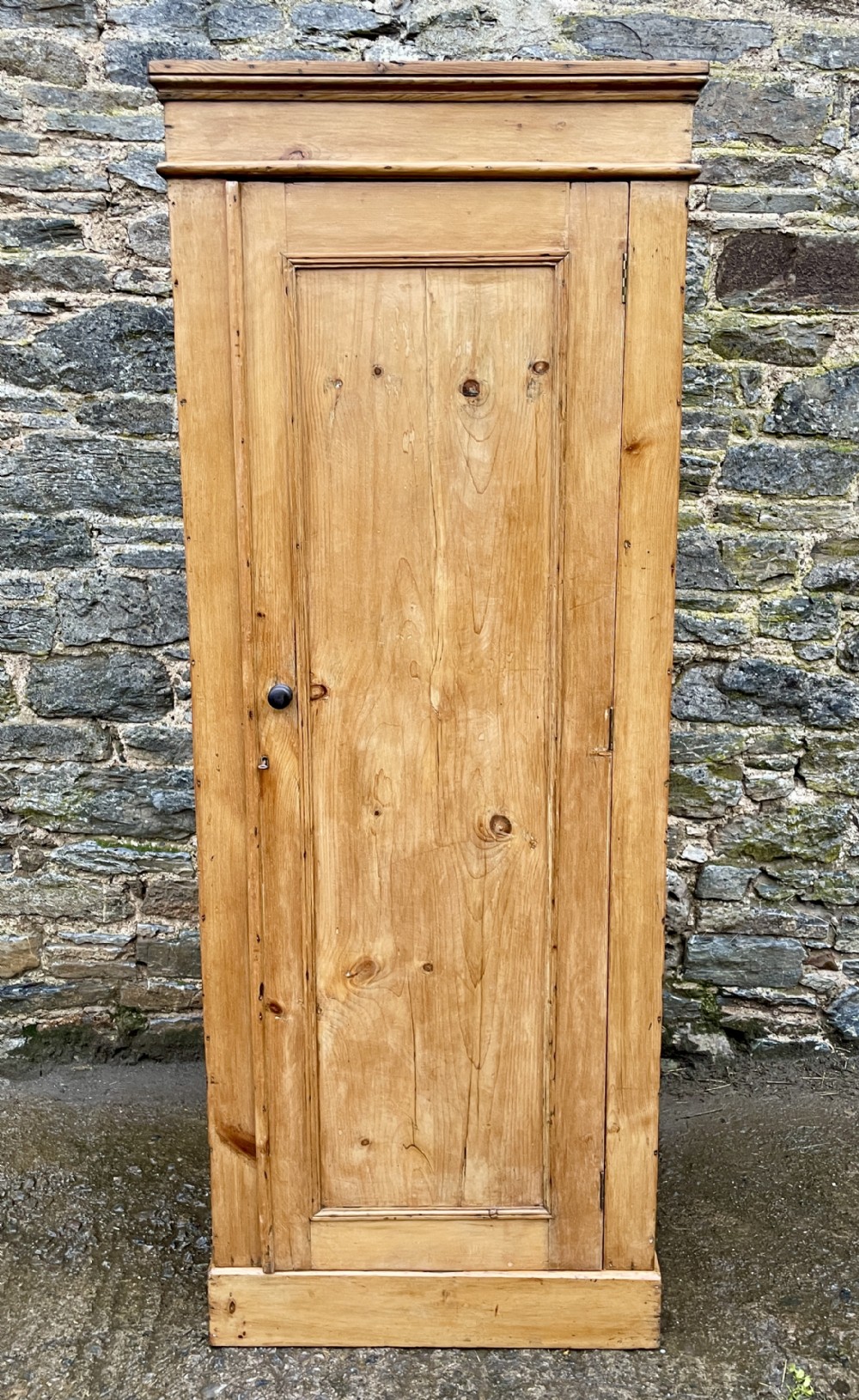 Large Antique Pine Larder Cupboard