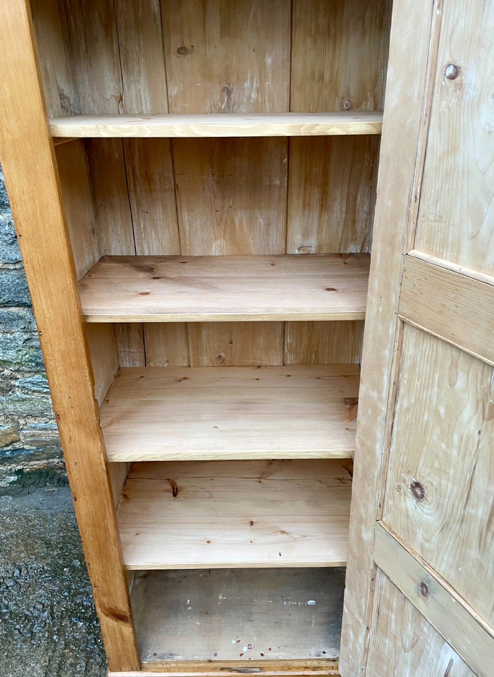 Large Antique Pine Larder Cupboard View VIII
