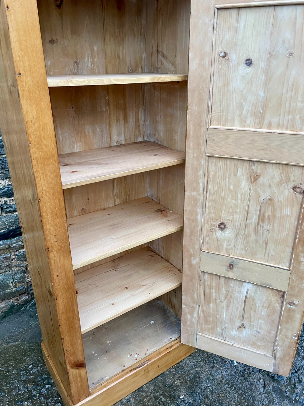 Large Antique Pine Larder Cupboard View IX
