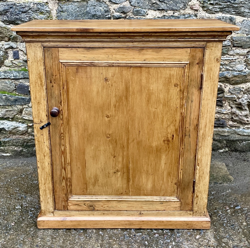 Small Antique Pine Cupboard
