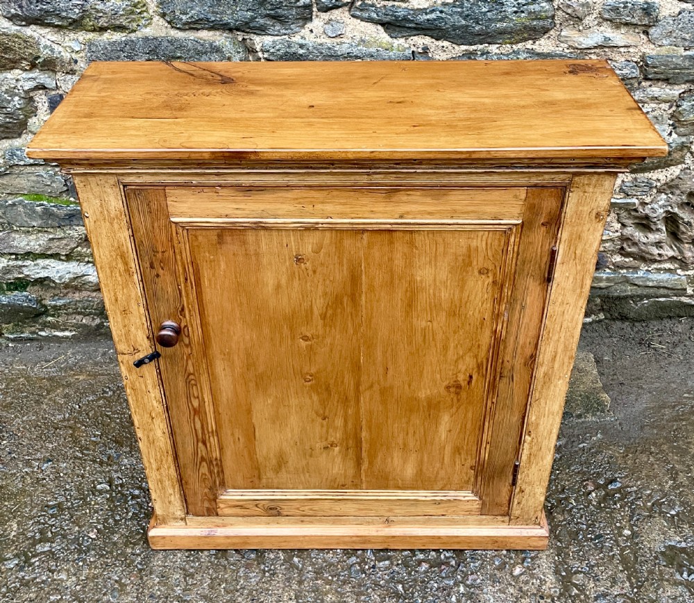 Small Antique Pine Cupboard View II