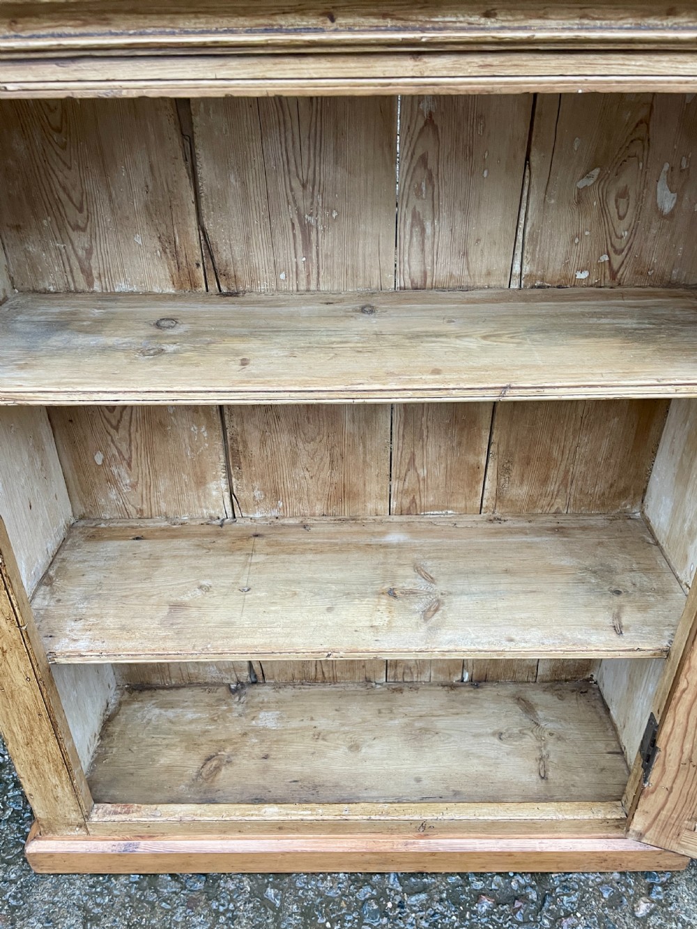 Small Antique Pine Cupboard View VIII