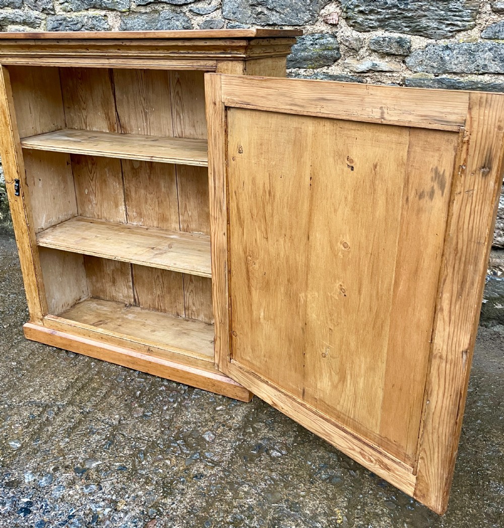Small Antique Pine Cupboard View IX