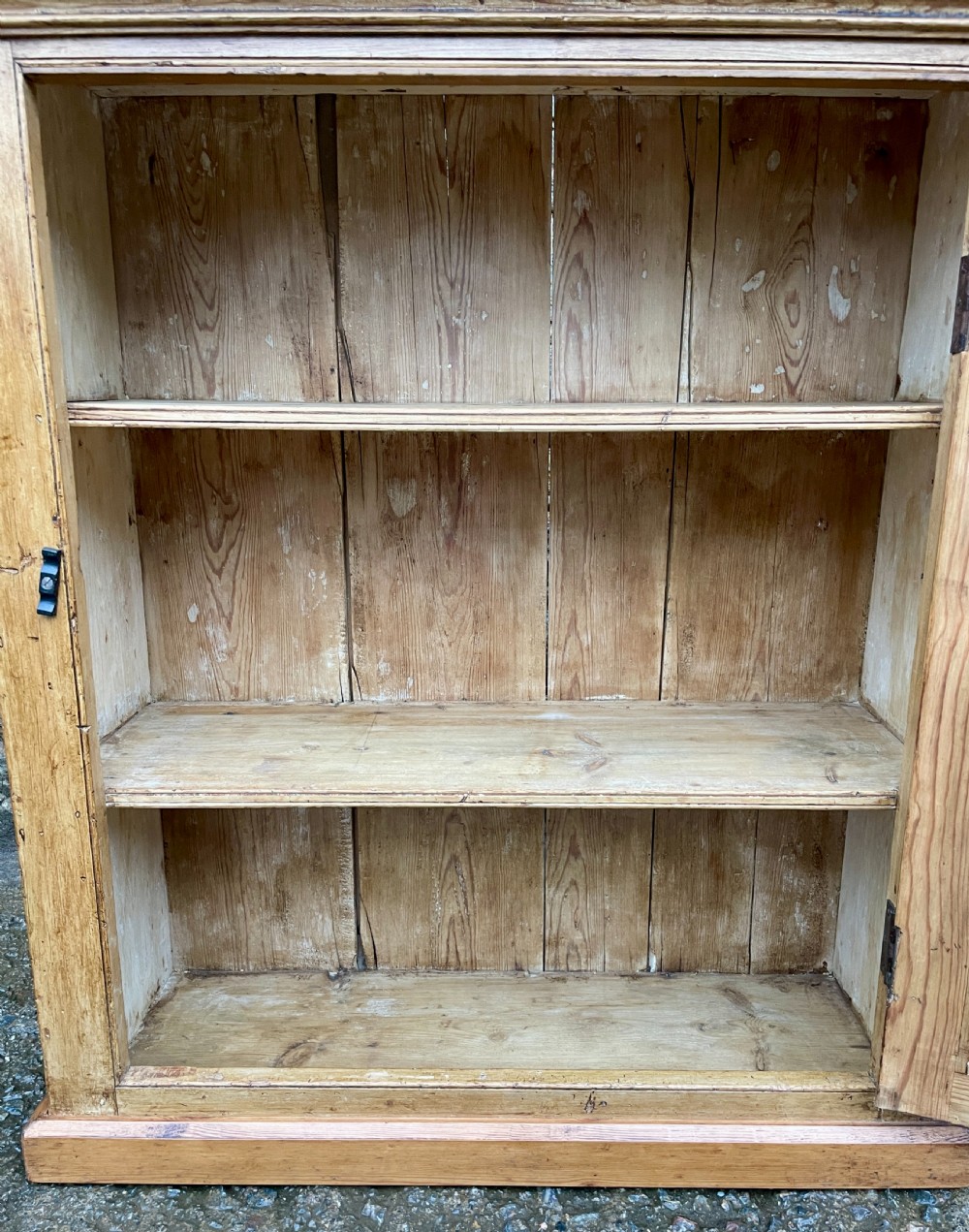 Small Antique Pine Cupboard View XI