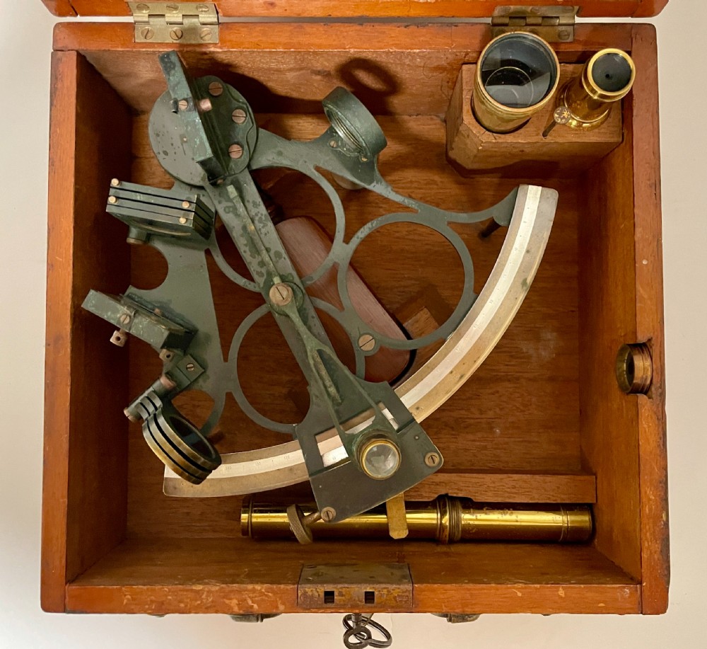 Antique Sextant by Dobbie McInnes & Clyde Ltd Glasgow View IV