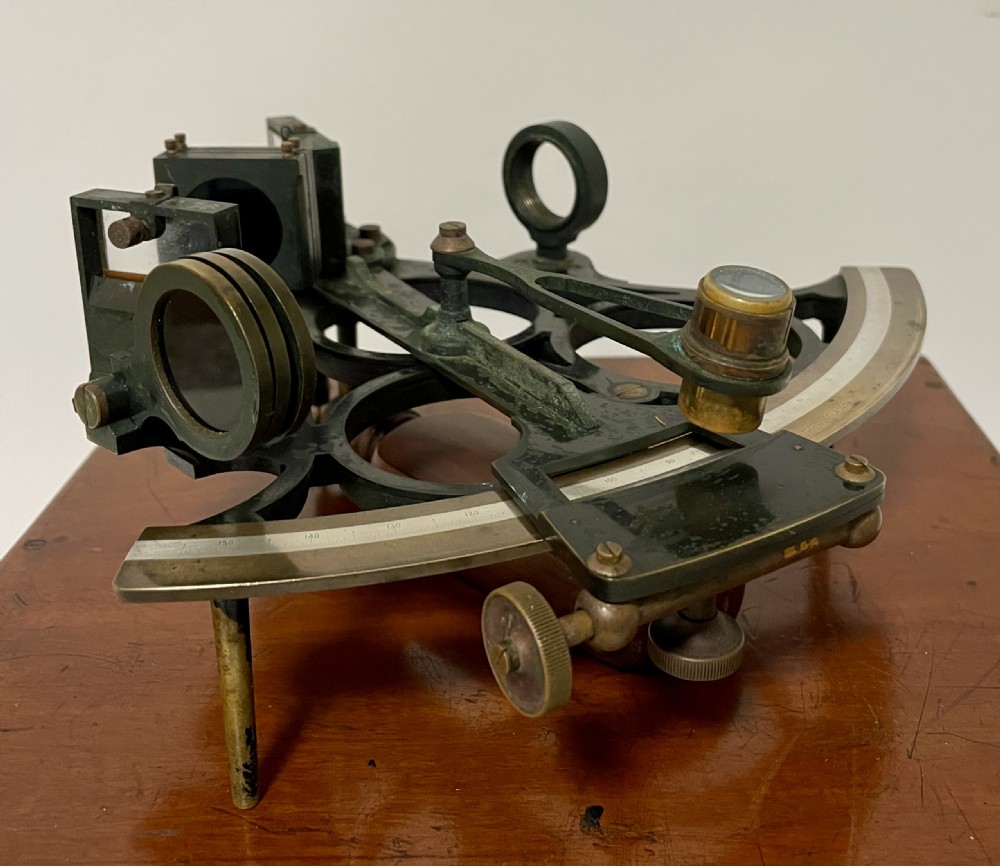 Antique Sextant by Dobbie McInnes & Clyde Ltd Glasgow View V
