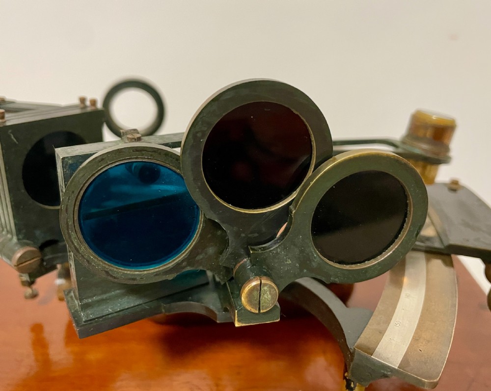 Antique Sextant by Dobbie McInnes & Clyde Ltd Glasgow View VI