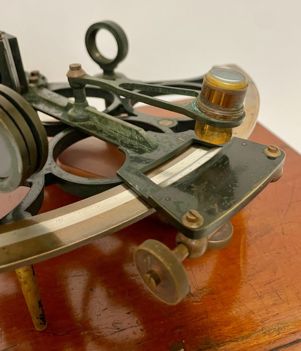 Antique Sextant by Dobbie McInnes & Clyde Ltd Glasgow View XIII
