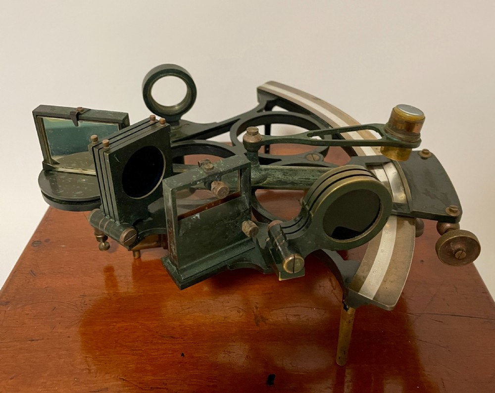 Antique Sextant by Dobbie McInnes & Clyde Ltd Glasgow View XV