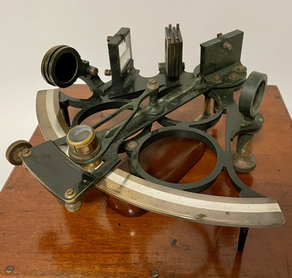 Antique Sextant by Dobbie McInnes & Clyde Ltd Glasgow View XXVIII
