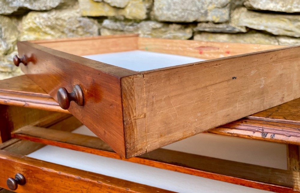 Victorian Pine Collectors Cabinet View X