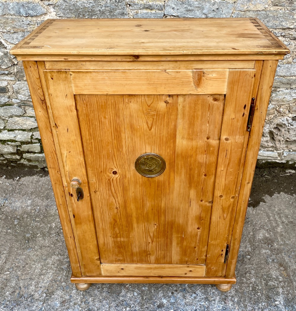 Antique Continental Pine Larder Cupboard View IV