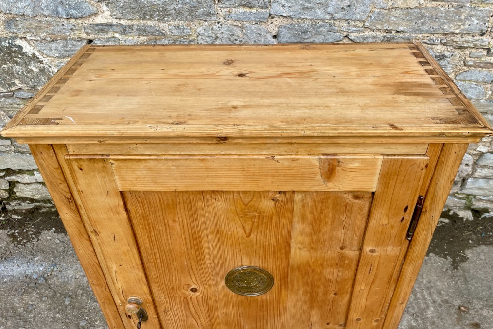 Antique Continental Pine Larder Cupboard View IX