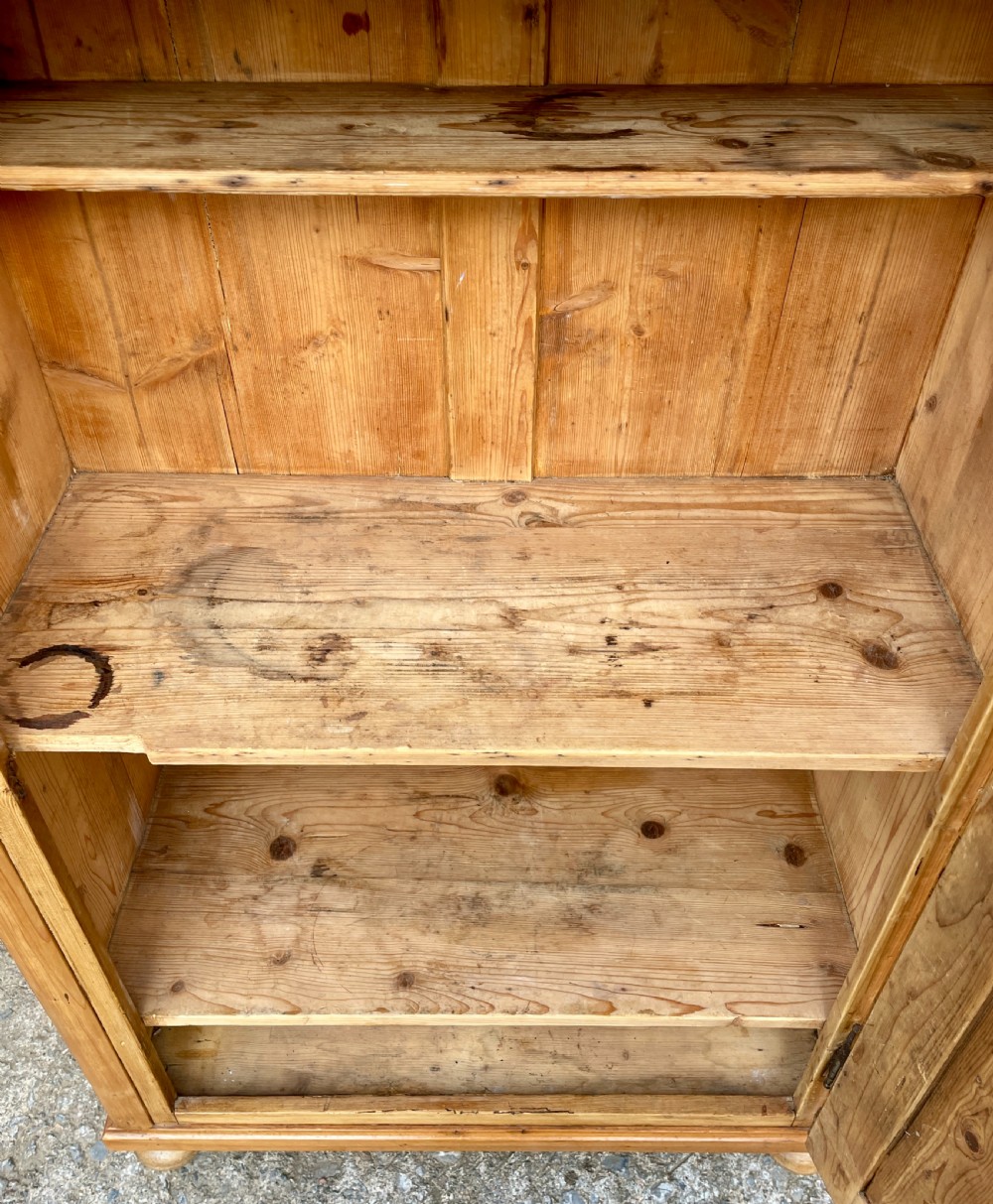 Antique Continental Pine Larder Cupboard View XII