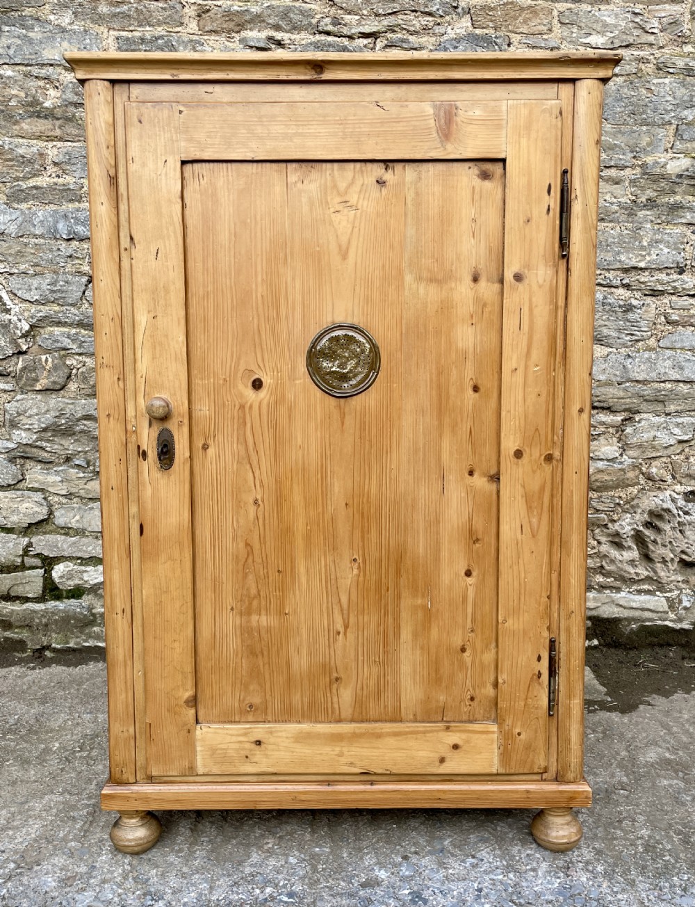Antique Continental Pine Larder Cupboard View XVIII