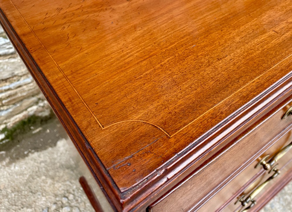 Georgian Mahogany Secrétaire Chest View III