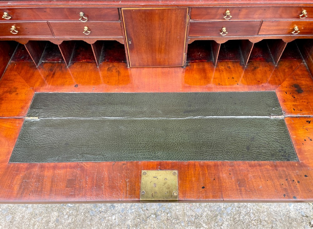 Georgian Mahogany Secrétaire Chest View VII