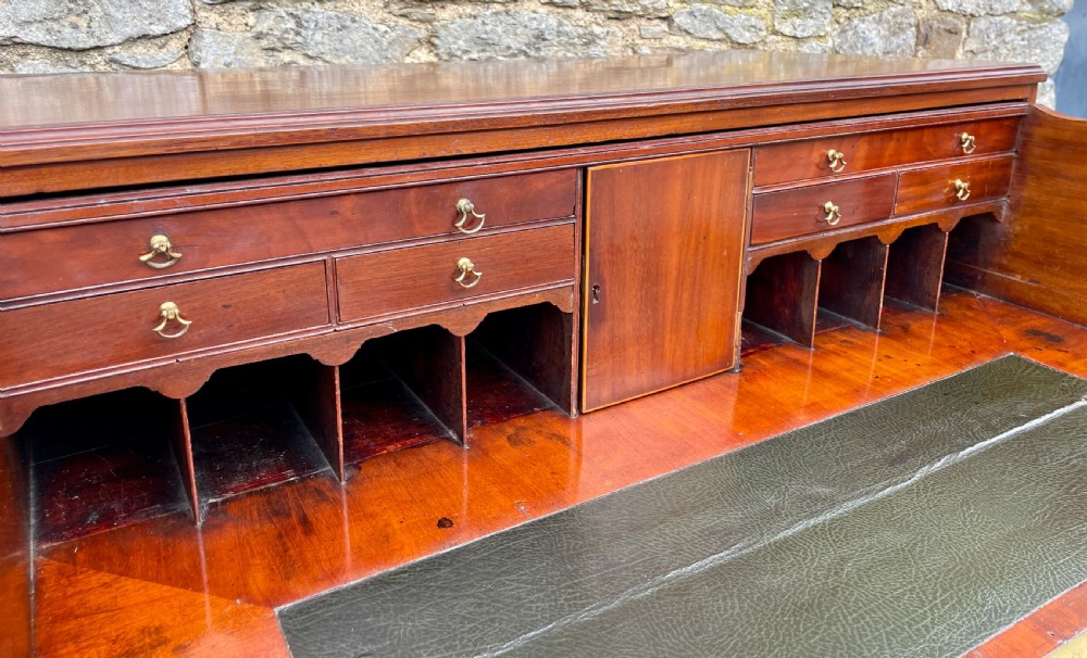 Georgian Mahogany Secrétaire Chest View VIII