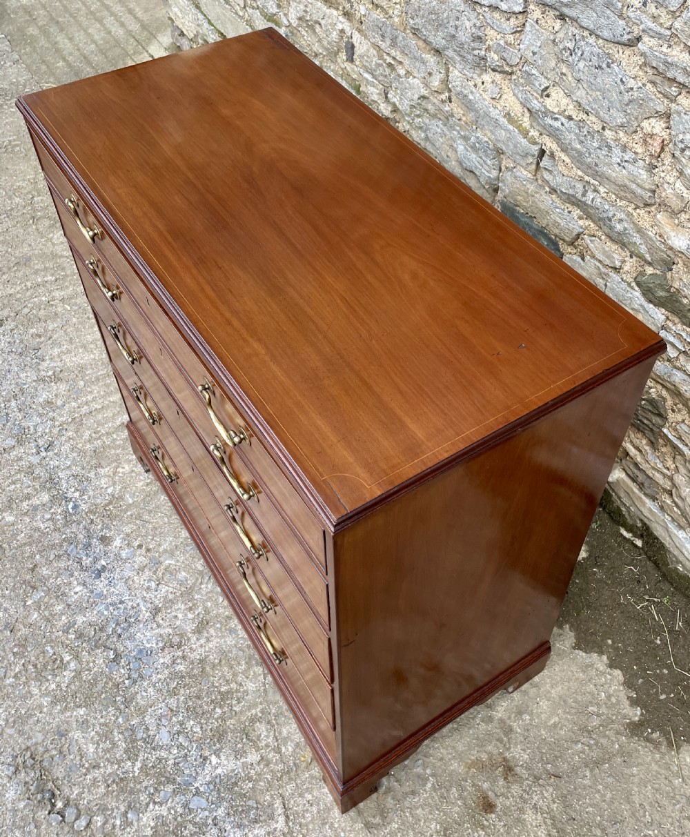 Georgian Mahogany Secrétaire Chest View XIX