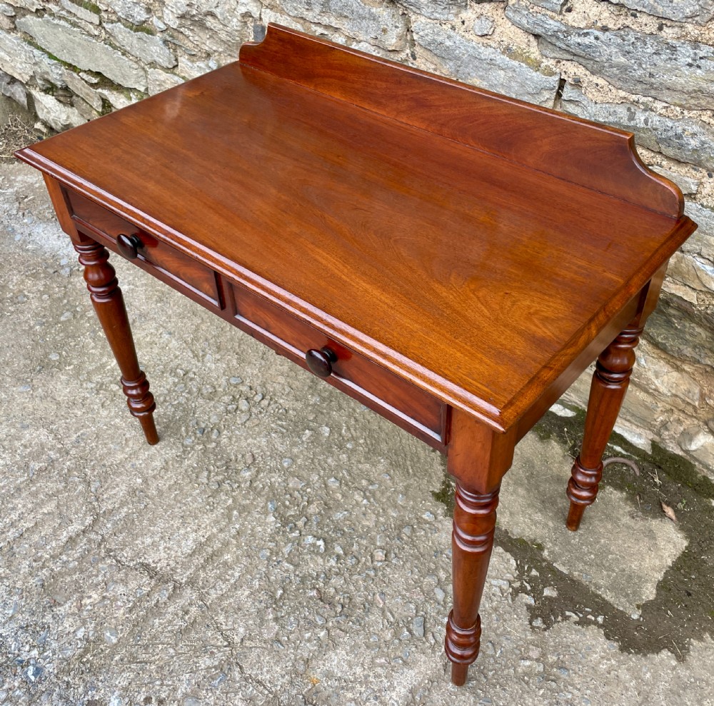 Victorian Mahogany Side Table View VII