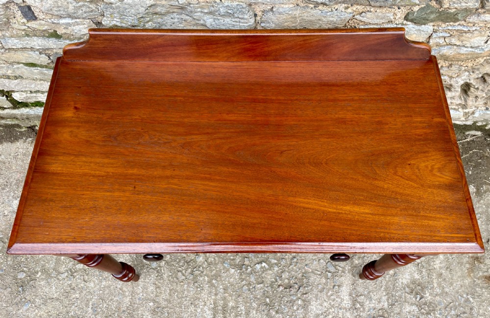 Victorian Mahogany Side Table View XI