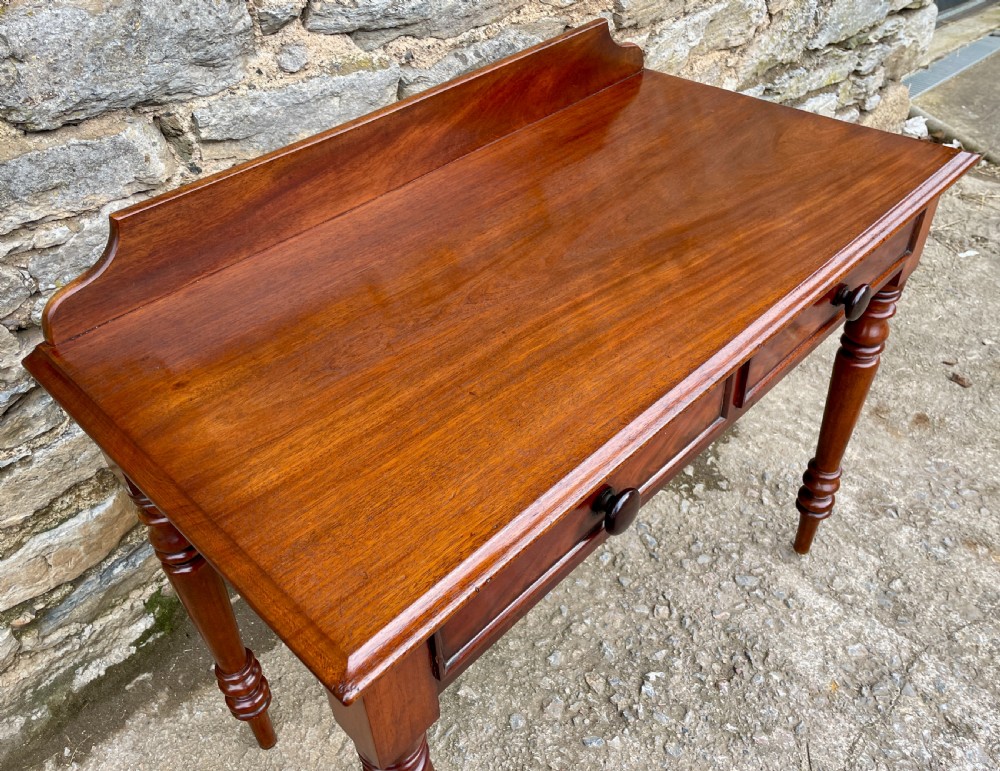 Victorian Mahogany Side Table View XII