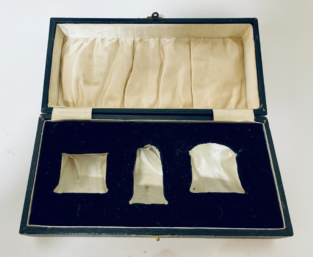Antique Silver Cruet Set View XV