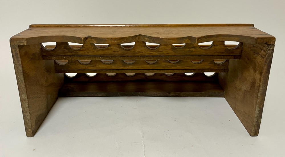 Vintage Oak Spoon or Egg Rack View VII