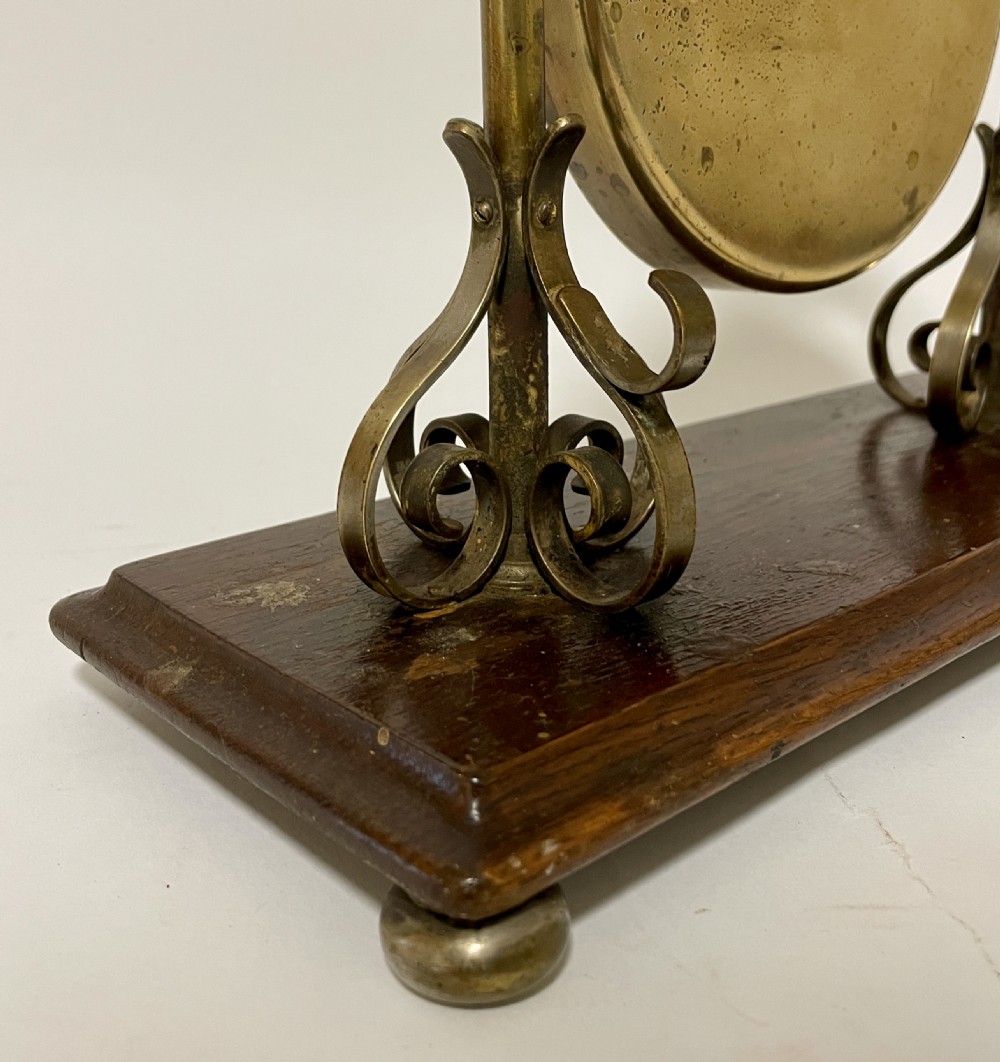 Antique Brass Dinner Gong View XI