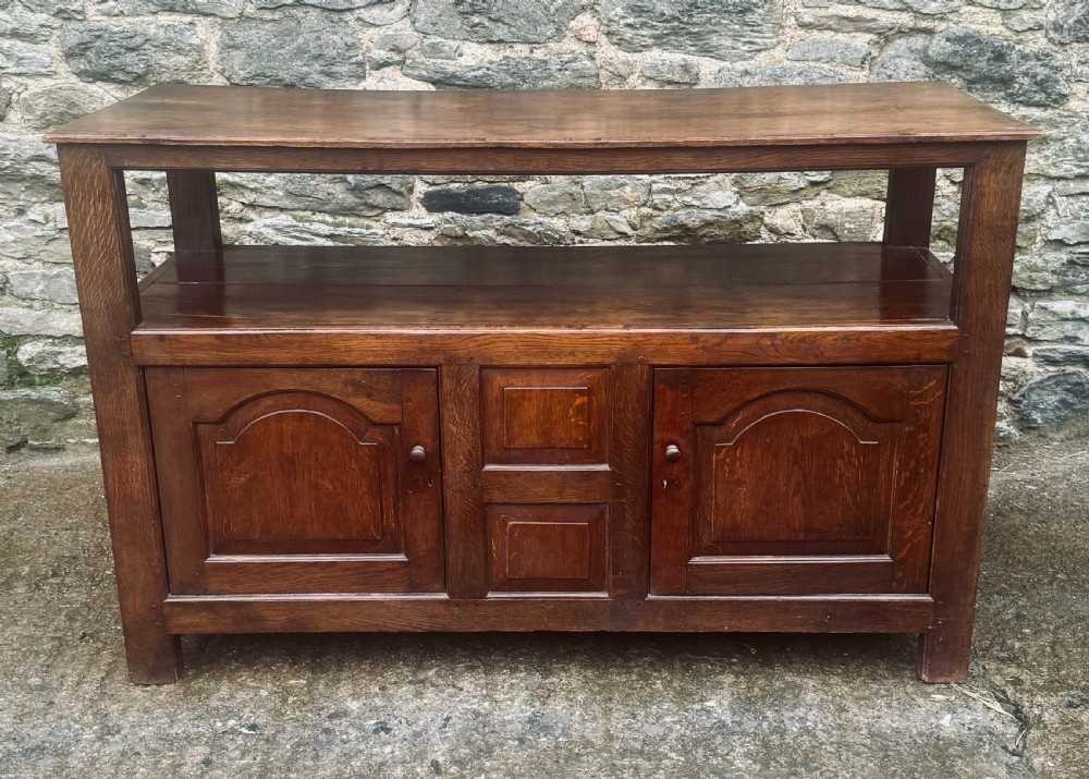 18th Century Oak Serving Buffet