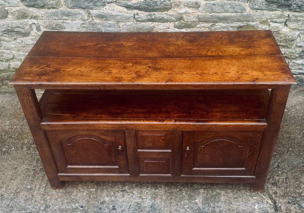 18th Century Oak Serving Buffet View III