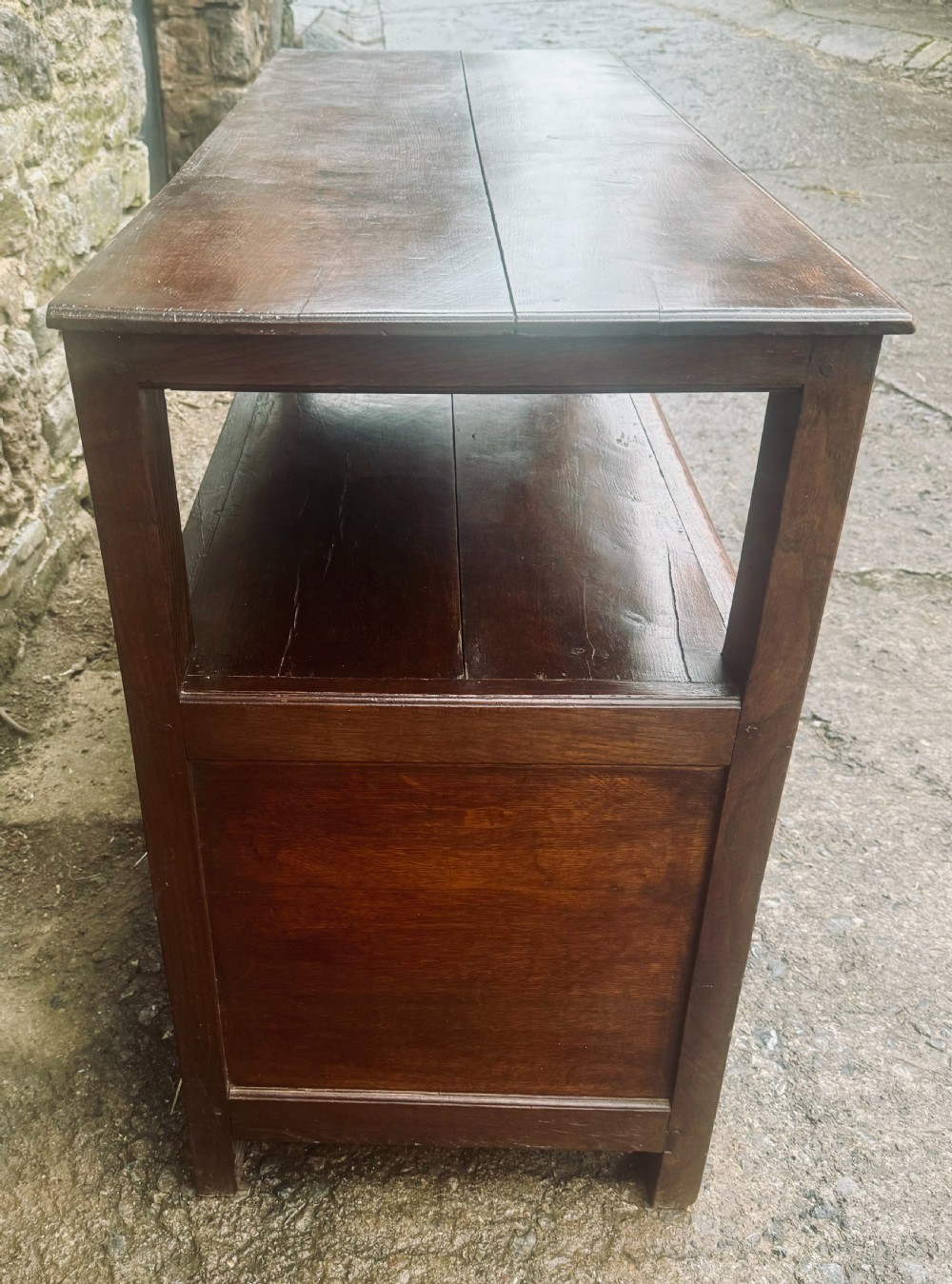 18th Century Oak Serving Buffet View IV