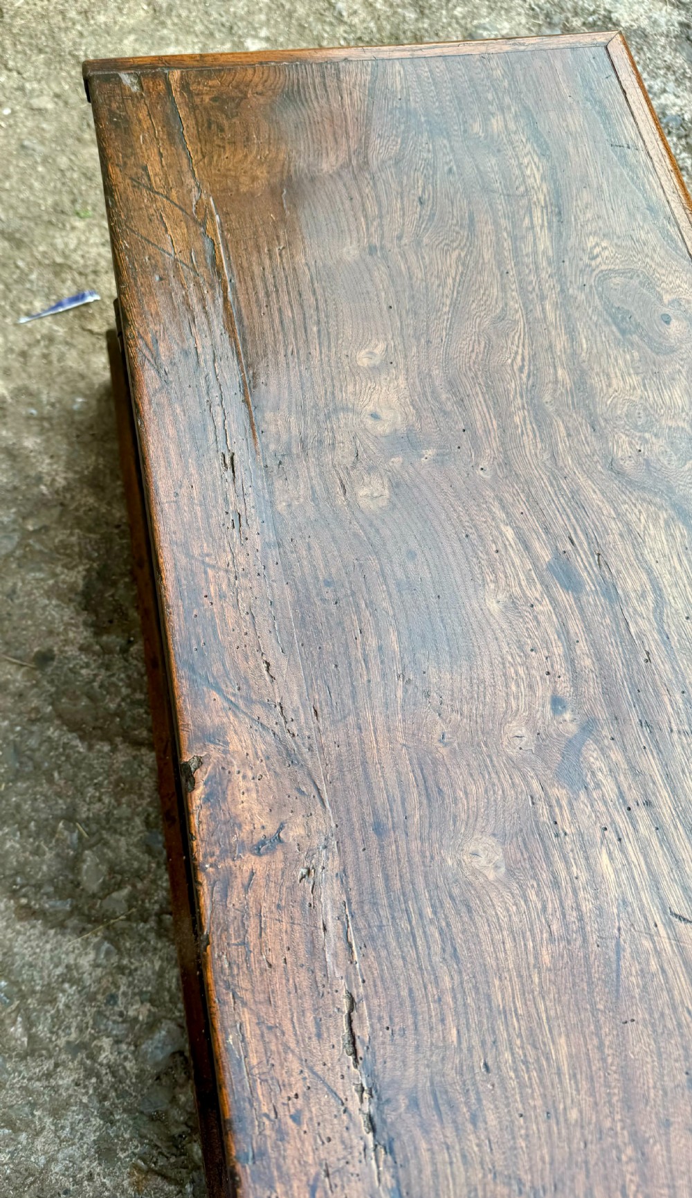 Georgian Elm Blanket Box View X