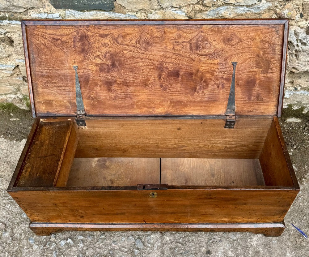 Georgian Elm Blanket Box View XI