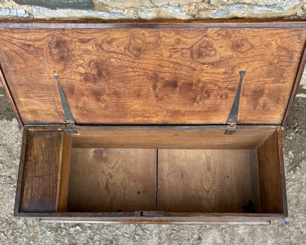 Georgian Elm Blanket Box View XII