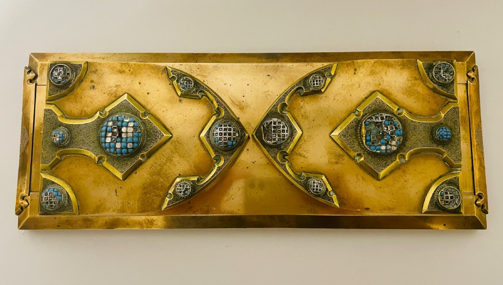 Victorian Betjemann's Patent Self-Closing Book Slide View XV