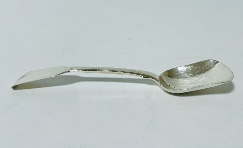 Victorian Silver Caddy Spoon View III