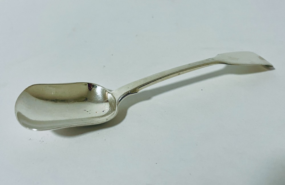 Victorian Silver Caddy Spoon View V