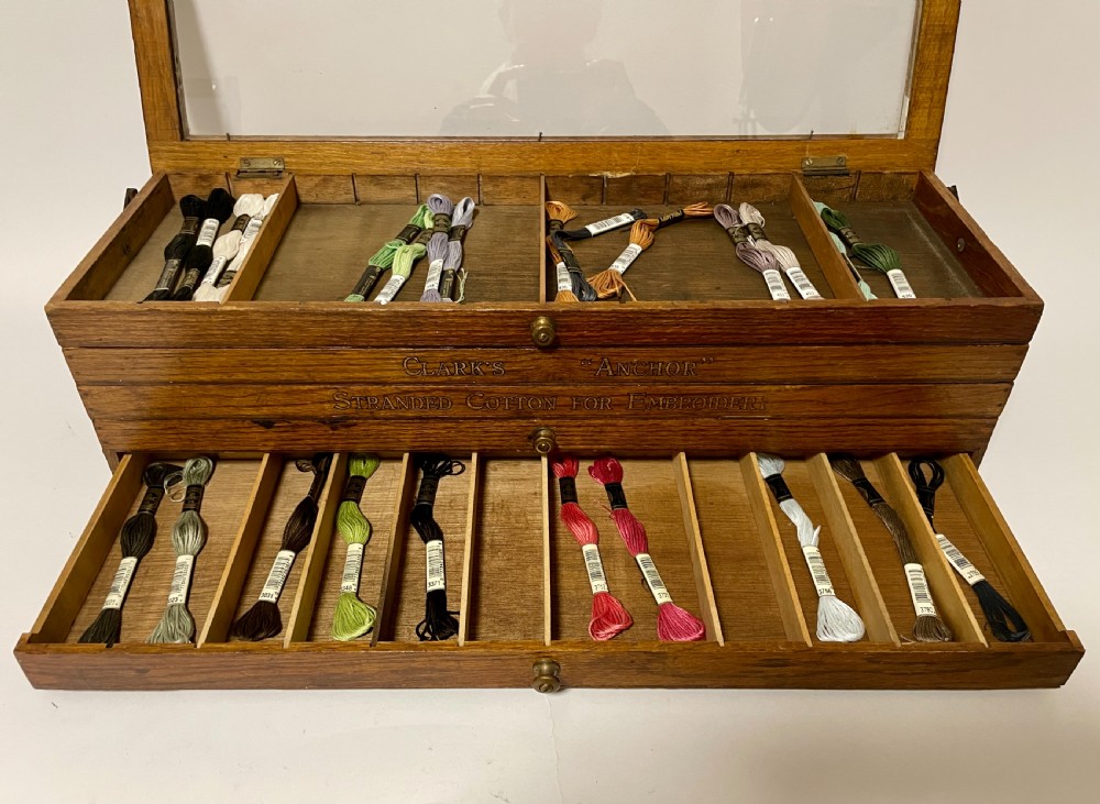 Clark's Anchor Cantilever Sewing Thread Box View VII