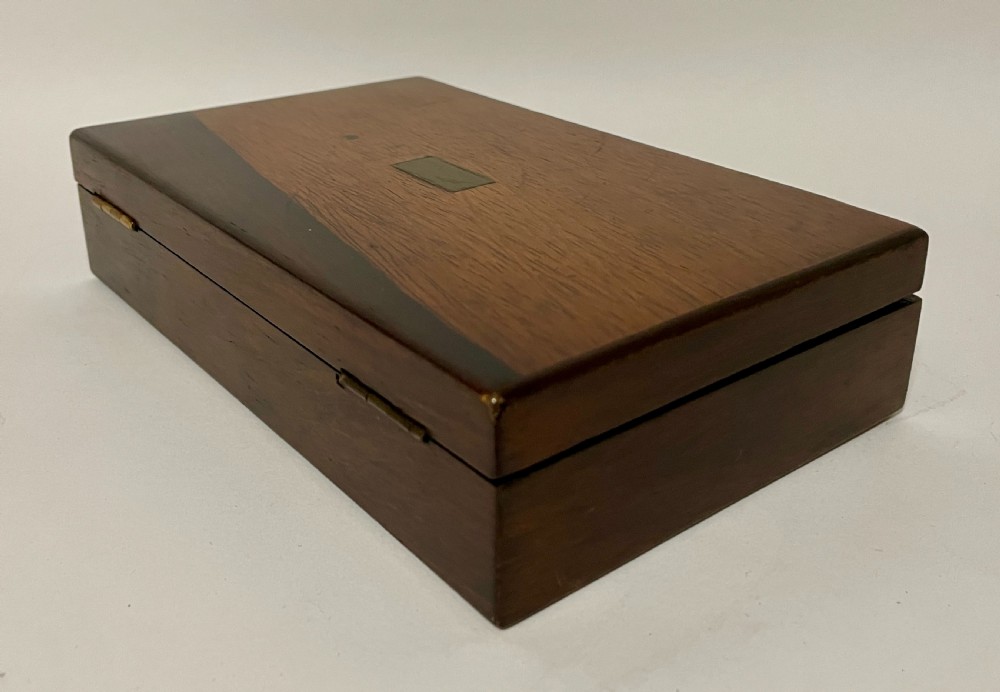Antique Geometry Set in Rosewood Box View XVII